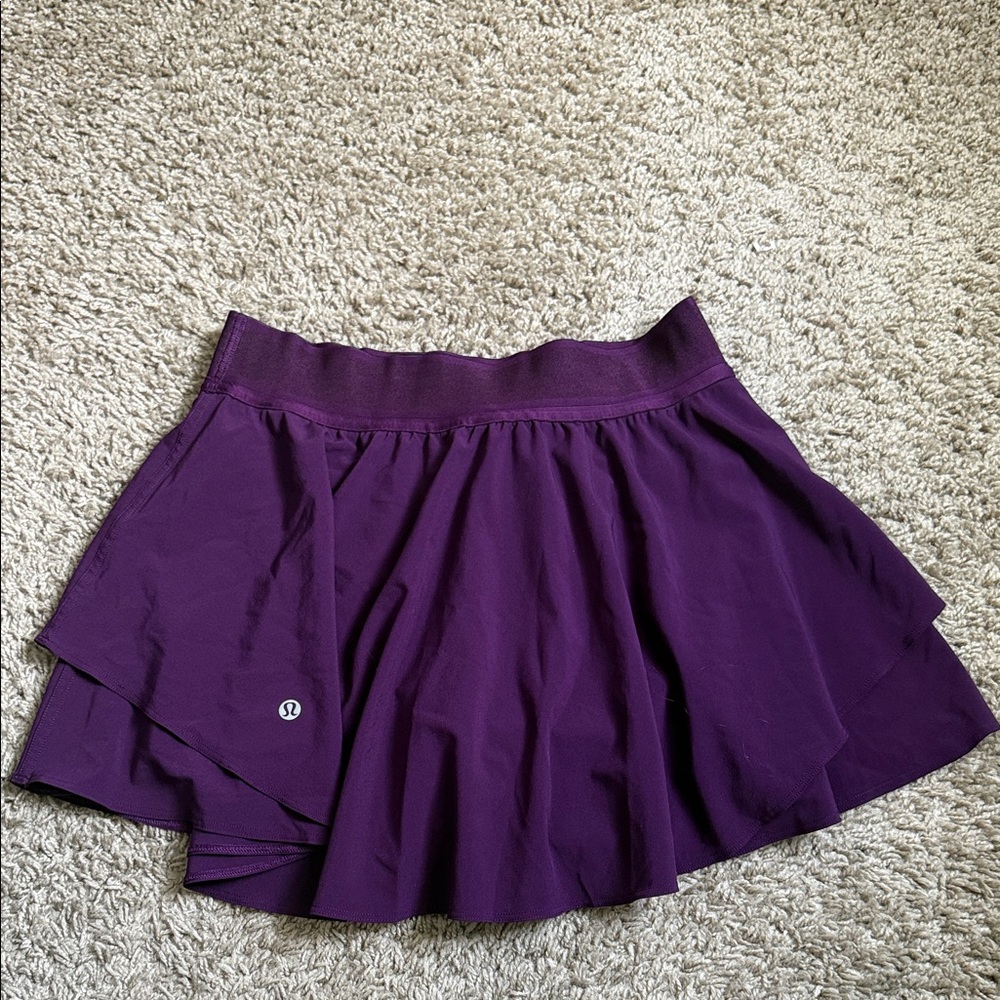 lululemon athletica Deep Purple Skater Skirt